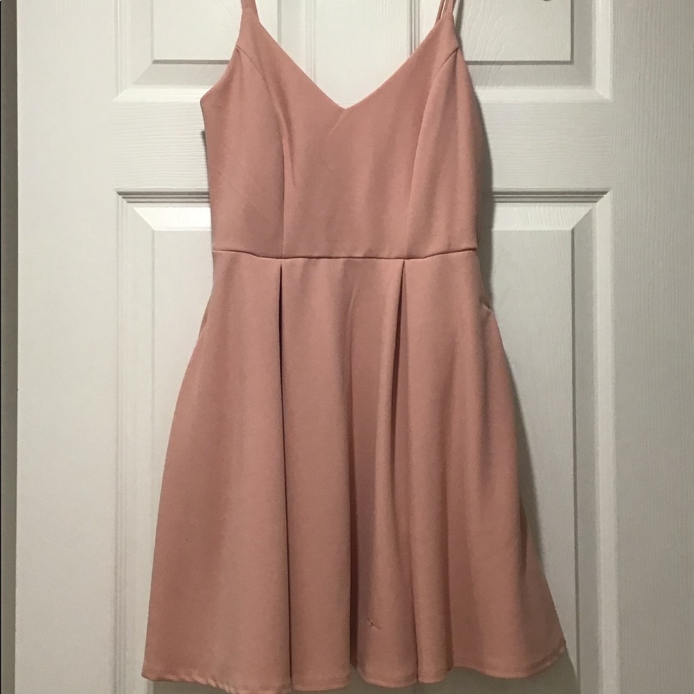 Pink dress